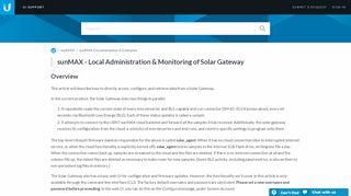 
                            4. sunMAX - Local Administration & Monitoring of Solar Gateway ...