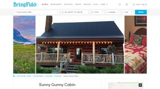 
                            10. Sunny Gunny Cabin Pet Policy - Bring Fido