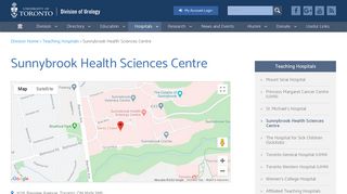 
                            5. Sunnybrook Health Sciences Centre - Division of Urology, University ...