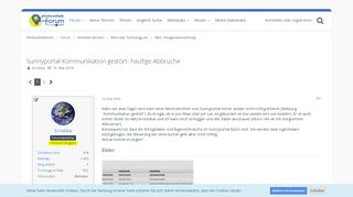 
                            7. Sunnyportal Kommunikation gestört- häufige Abbrüche • Seite 2 ...
