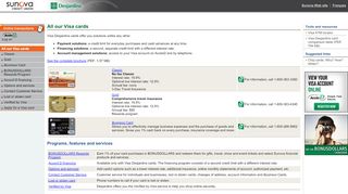 
                            6. Sunova Visa - Home - Visa Desjardins credit cards