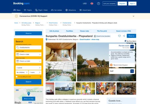 
                            8. Sunparks Oostduinkerke - Plopsaland, Oostduinkerke – Updated 2019 ...