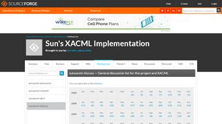 
                            13. Sun's XACML Implementation / List sunxacml-discuss Archives