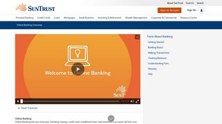 
                            2. SunTrust – Online Banking - SunTrust Bank