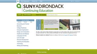 
                            6. SUNY Adirondack - Ed2Go