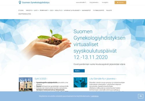 
                            10. Suomen gynekologiyhdistys: Etusivu