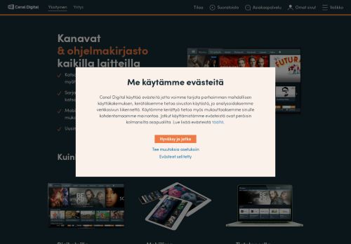 
                            4. Suoratoisto – Canal Digital