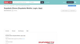 
                            12. Supabets Ghana (Supabets Mobile, Login, App) (Accra, Ghana ...