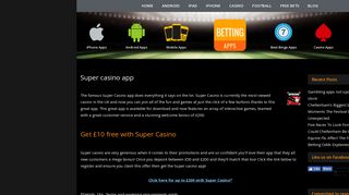 
                            5. Super Casino Mobile App Guide & Review - BettingApps