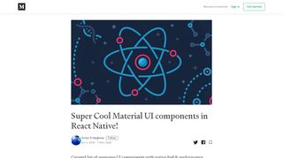 
                            3. Super Cool Material UI components in React Native! – Victor K ...