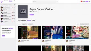 
                            11. Super Dancer Online - Twitch