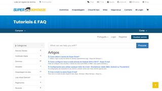 
                            8. Super E-mail - Tutoriais & FAQ - Superdominios