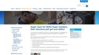 
                            13. Super news for NESS Super members, their insurance just got even ...