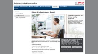 
                            2. Súper Profesionales Bosch - Bosch Autopartes Latinoamérica