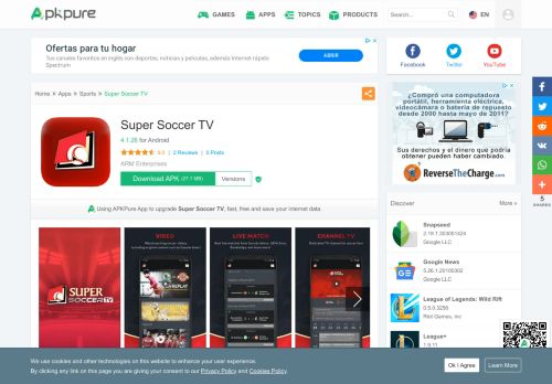 
                            11. Super Soccer TV for Android - APK Download - APKPure.com