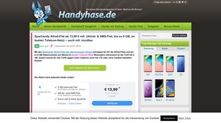 
                            12. Super! Sparhandy Allnet Flat im Telekom-Netz ab 13,90 € mtl ...