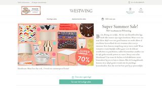 
                            3. Super Summer Sale! 700+ musthaves tot 70% korting | Westwing