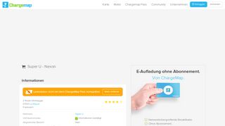
                            6. Super U - Nexon : Ladestation in La Meyze - Chargemap
