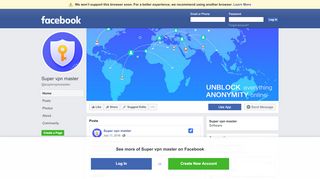 
                            6. Super vpn master - Home | Facebook