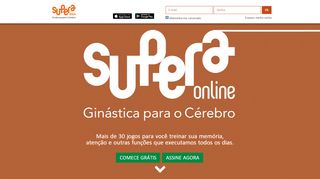 
                            2. Supera Online - Ginástica para o cérebro