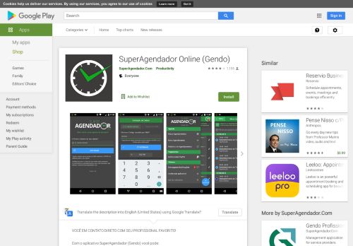
                            3. SuperAgendador APP do Cliente – Apps no Google Play