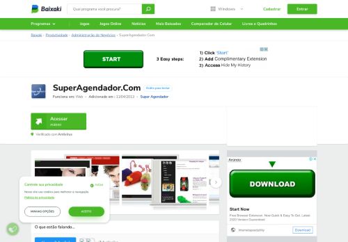 
                            4. SuperAgendador.Com Download - Baixaki