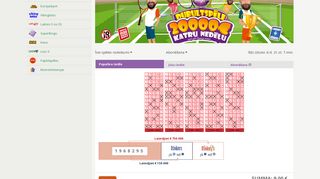 
                            3. SuperBingo - Latvijas Loto