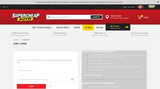 
                            11. Supercheap Auto Australia | Login