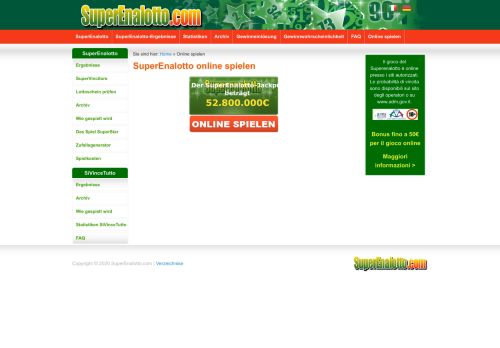 
                            3. SuperEnalotto, SuperStar und SiVinceTutto online spielen | Wie online ...