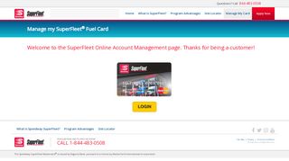 
                            7. SuperFleet Manager Secure Account Portal