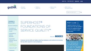 
                            13. SuperHost Foundations of Service Quality - Online | Tourism ... - go2HR