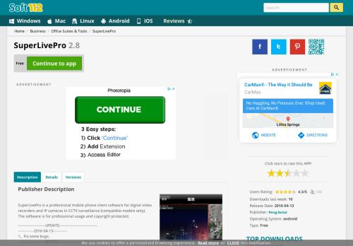 
                            7. SuperLivePro 2.8 Free Download