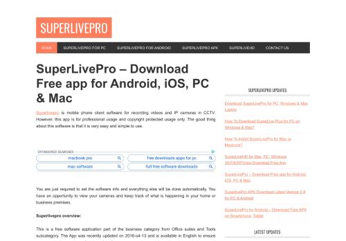 
                            4. SuperLivePro - Download Free app for Android, iOS, PC & Mac ...