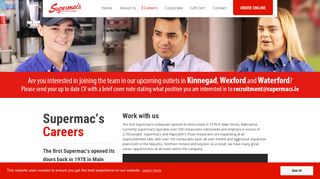 
                            6. Supermac's Ireland career opportunities | Jobs and careers at ...