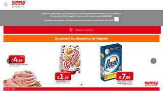 
                            3. Supermercati Simply | Registrazione