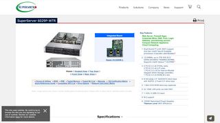 
                            7. Supermicro | Products | SuperServers | 2U | 6029P-WTR