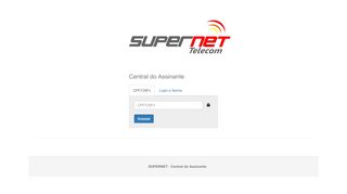 
                            7. SUPERNET - Central do Assinante