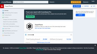 
                            11. SuperPhone | Crunchbase