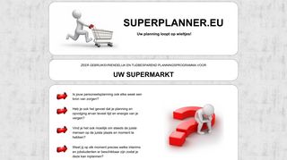 
                            2. SUPERPLANNER.EU Uw planning loopt op wieltjes!