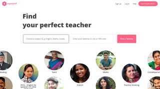 
                            13. Superprof: Teacher - Student network for private teaching in India