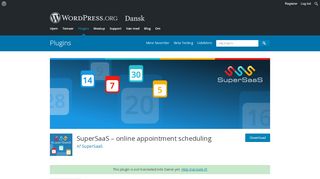 
                            8. SuperSaaS – online appointment scheduling | WordPress.org