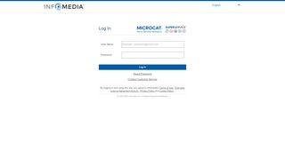 
                            2. superservice menu - Microcat Login - Infomedia