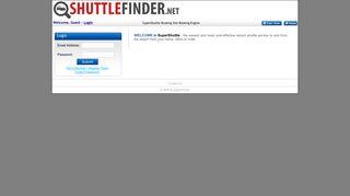 
                            6. SuperShuttle Web | Membership Login