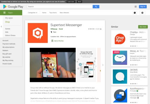 
                            7. Supertext Messenger - Apps on Google Play