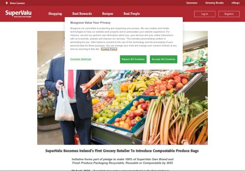 
                            10. SuperValu Becomes Ireland's First Grocery Retailer To Introduce ...