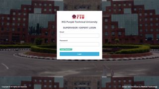 
                            11. Supervisor Login - PTU Ph.D Admissions