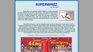 
                            11. Superwhizz CA Coaching Institute in Vijaywada