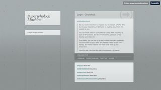 
                            5. Superwholock Machine - Login - Charahub - Login - Charahub