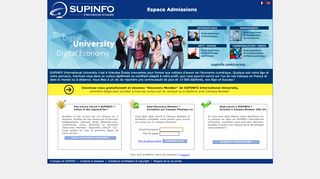 
                            2. SUPINFO International University - Accueil des inscriptions