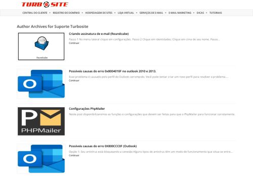 
                            8. Suporte Turbosite | Turbosite Ajuda